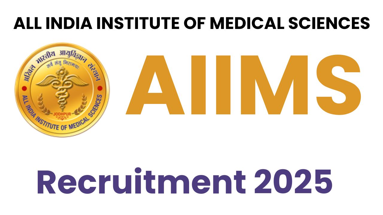 AIIMS Recruitment 2025 PDF