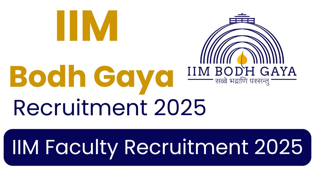IIM Recruitment 2025