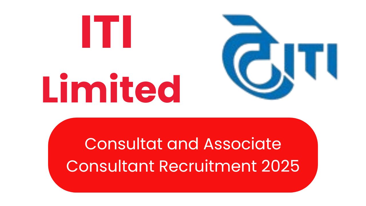 ITI Limited Recruitment 2025