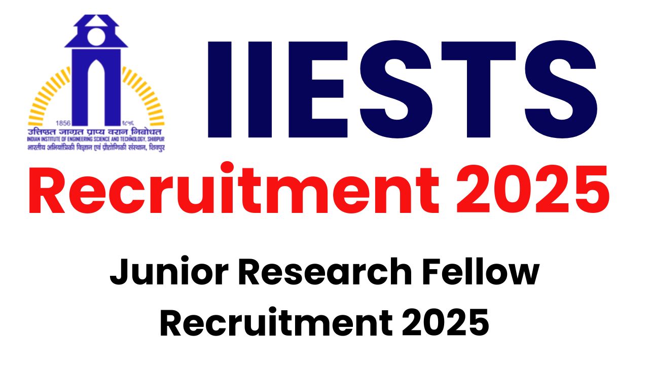 IIESTS Vacancy 2025 Notification