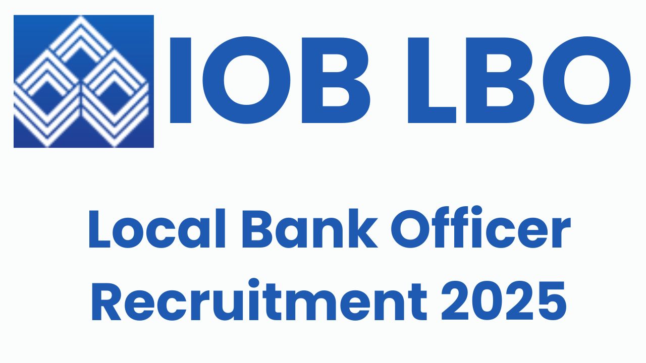 IOB LBO Recruitment 2024
