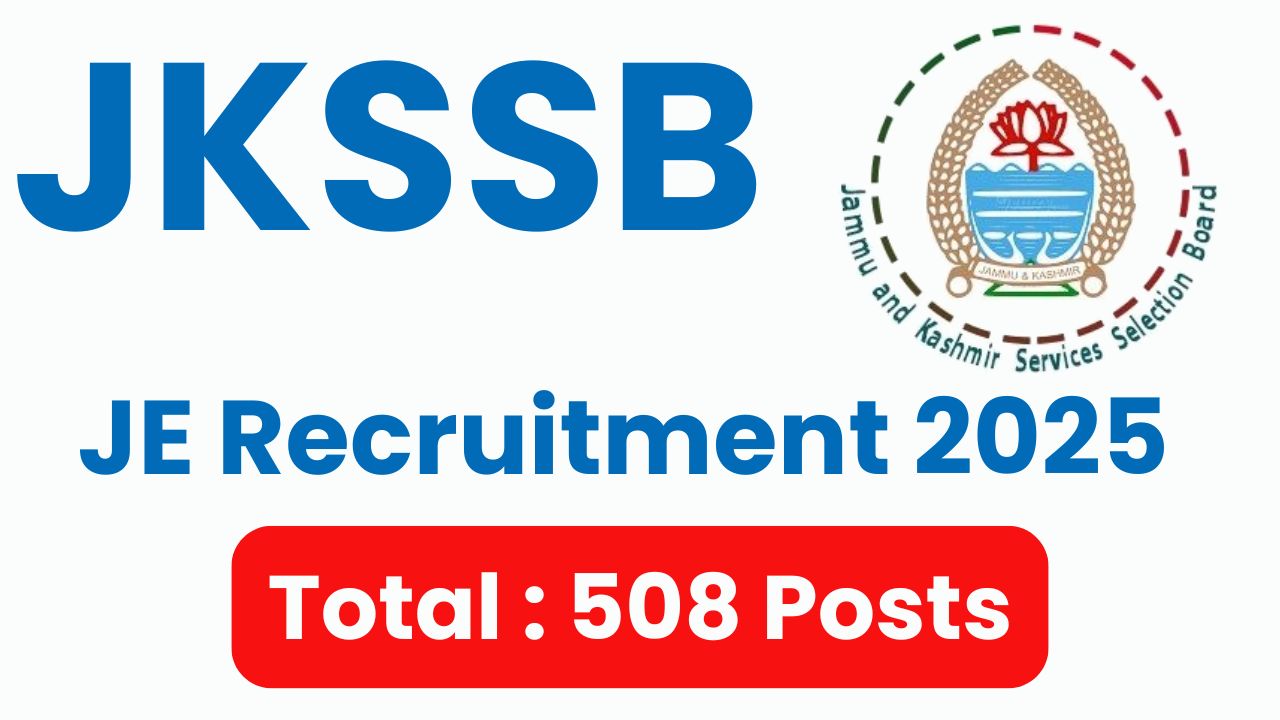 JKSSB JE Vacancy 2025