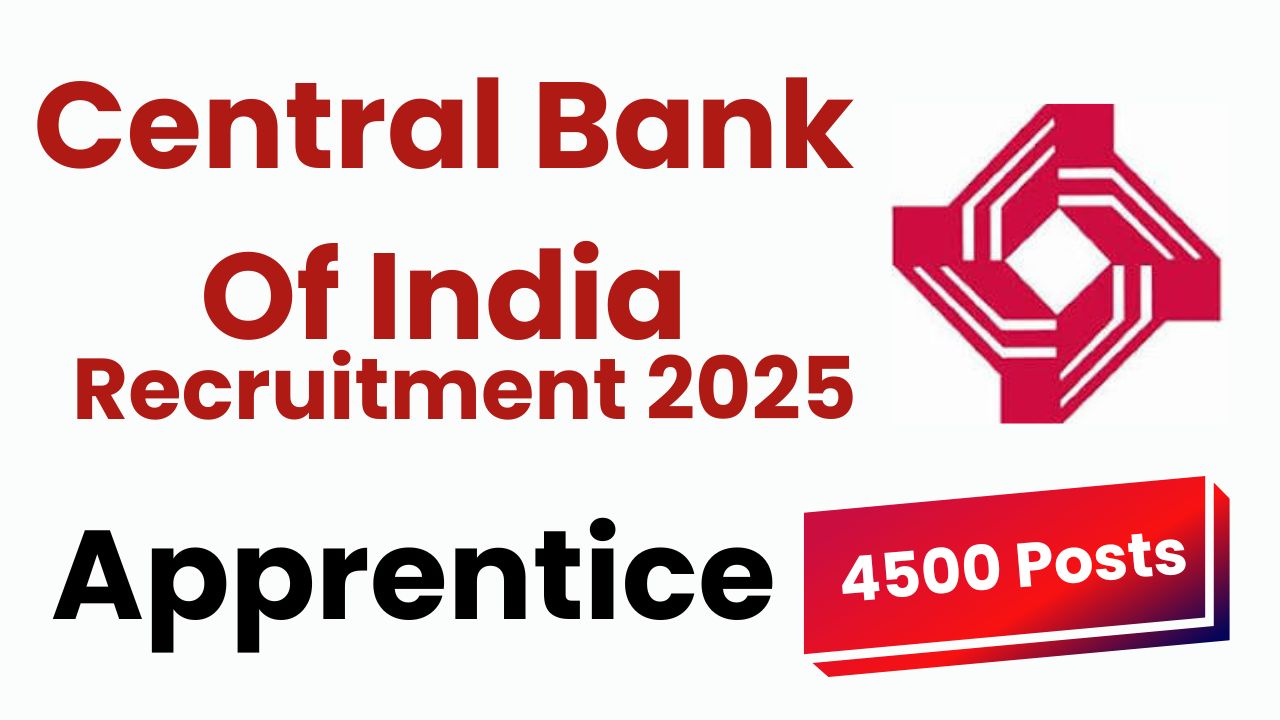 Central Bank Bharti 2025