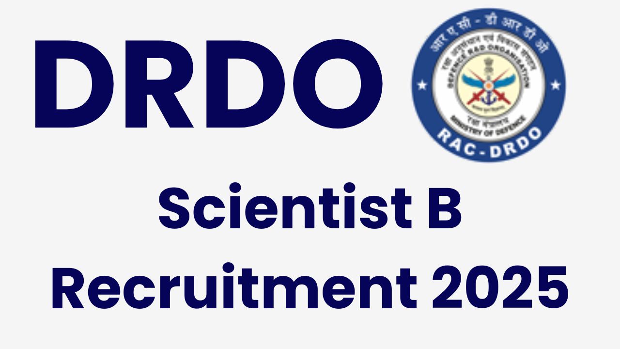 DRDO Scientist_b Recruitment 2025