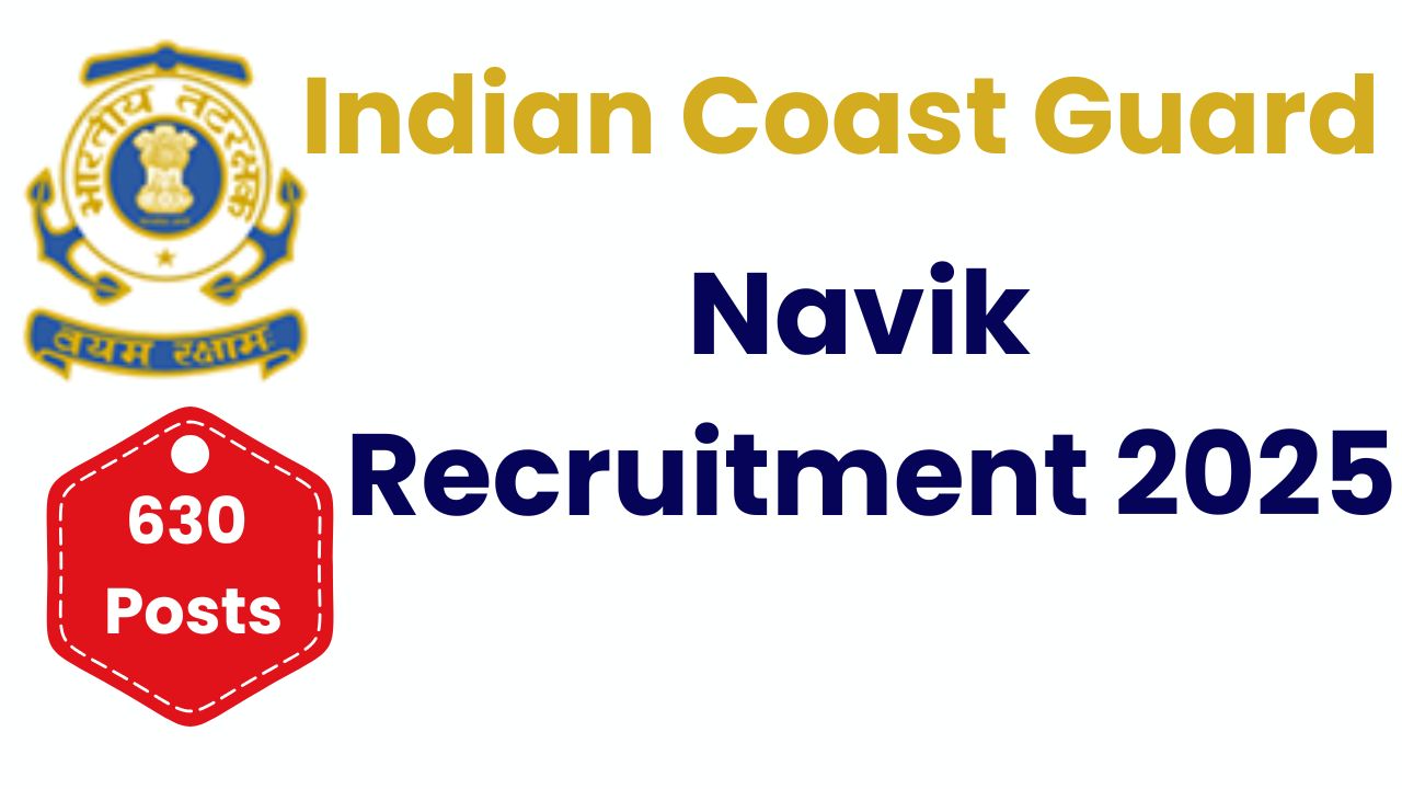 ICG Recruitment 2025 Notification