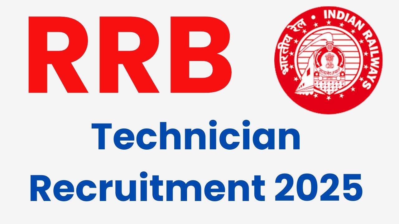 RRB Technician Vacancy 2025