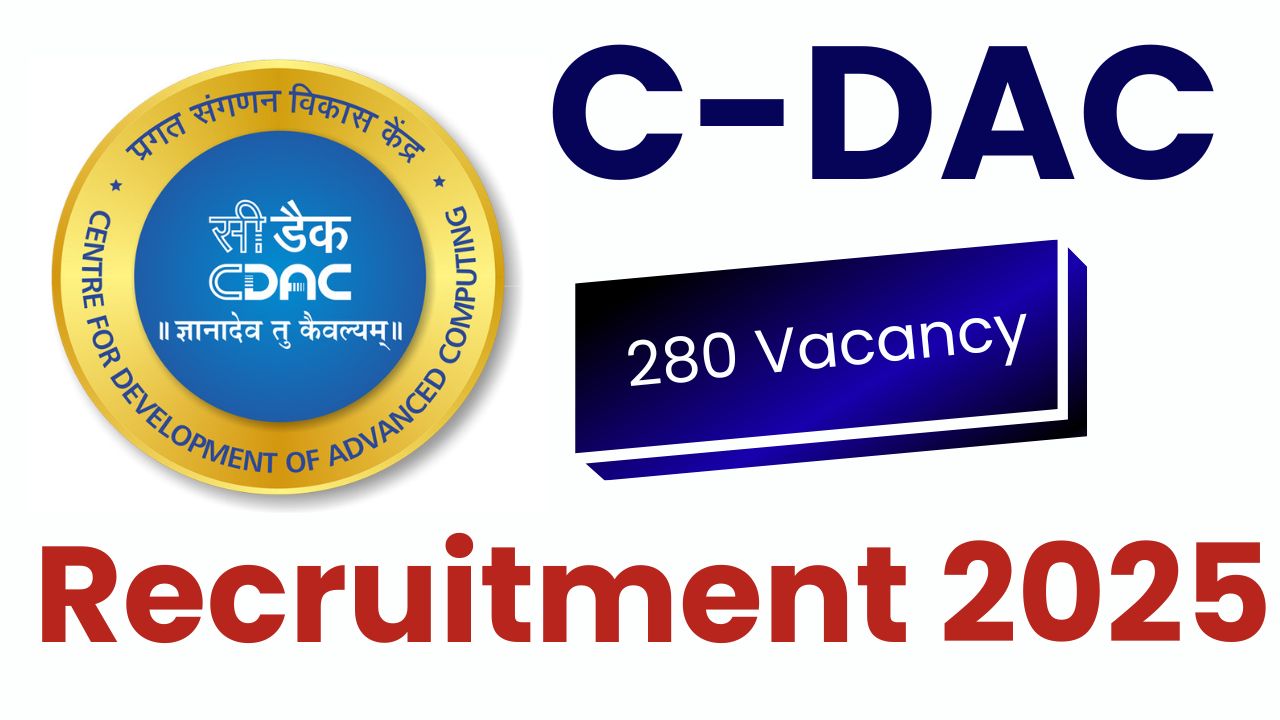 CDAC Recruitment 2025